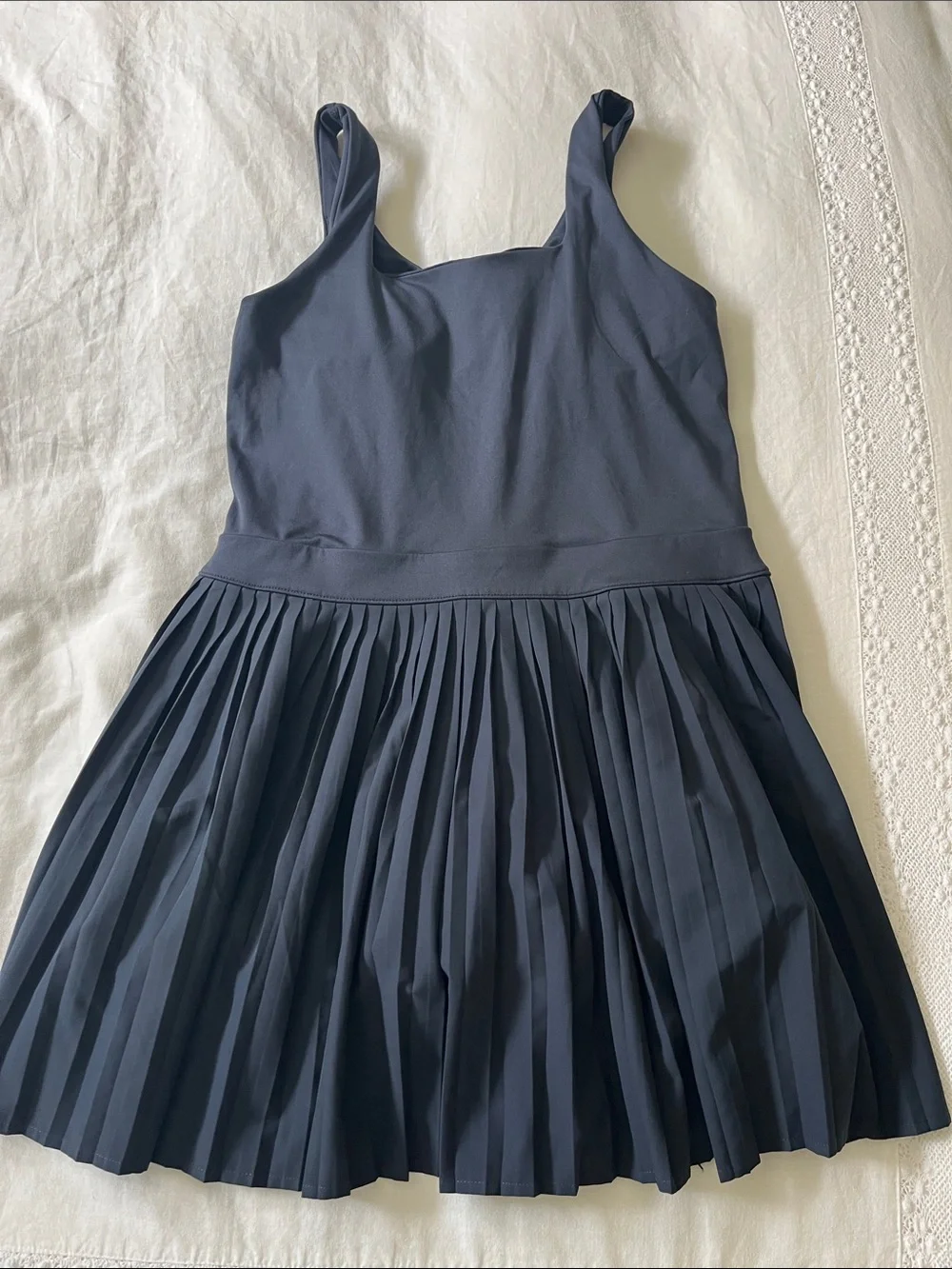 All in Motion Navy Blue Athletic Dress with Built in Shorts & Bra, Size Large - Picture 1 of 4